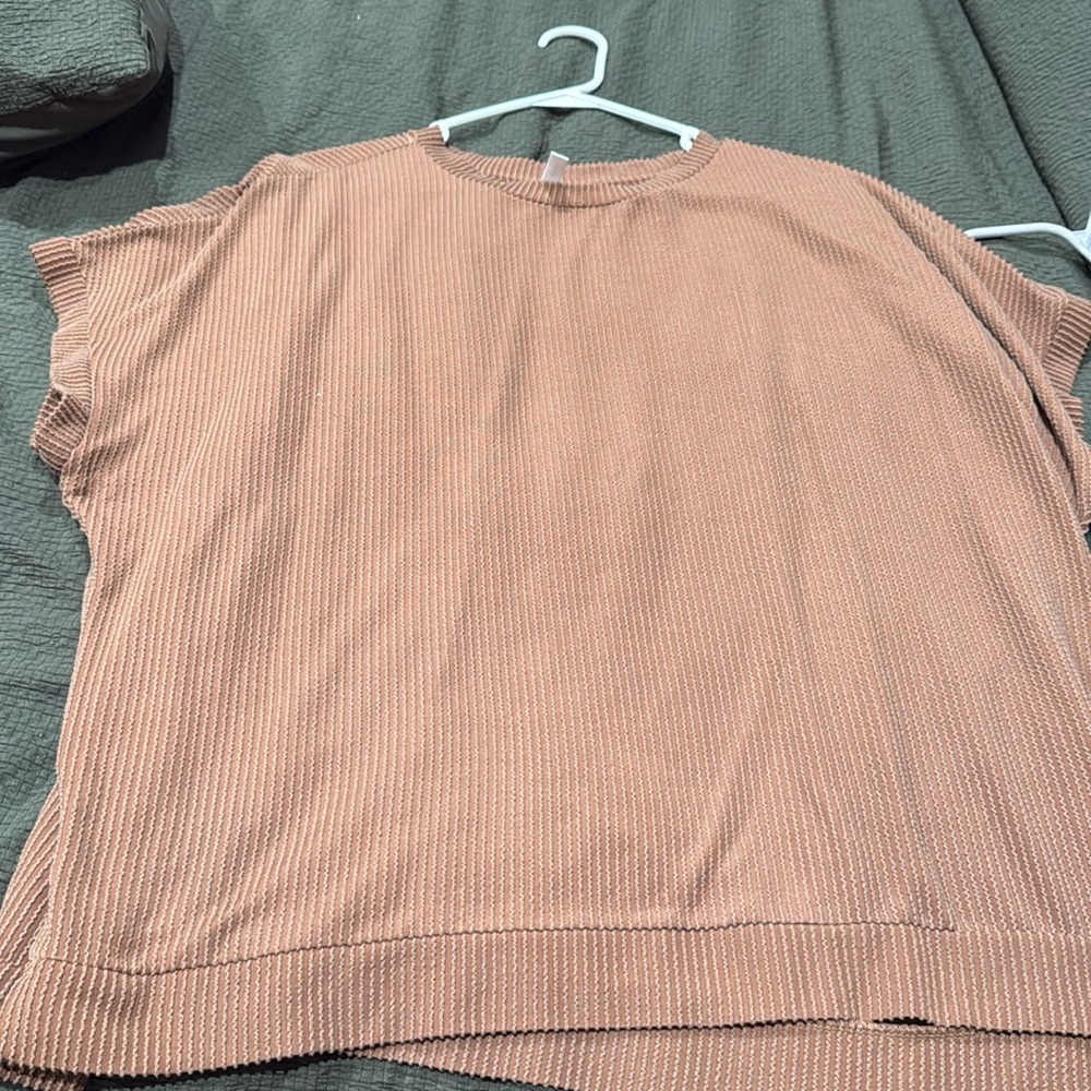 Textured knit shirt